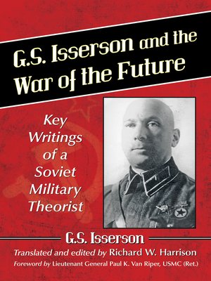 cover image of G.S. Isserson and the War of the Future